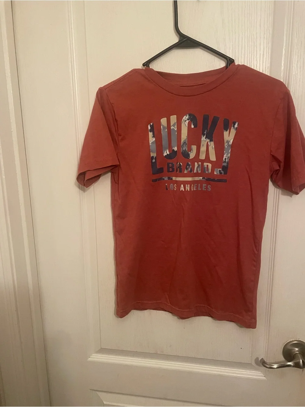 Lucky Brand Kids Rust Orange Graphic Tee